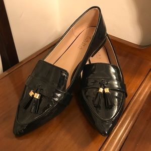 ZARA Blue Tasseled Loafers